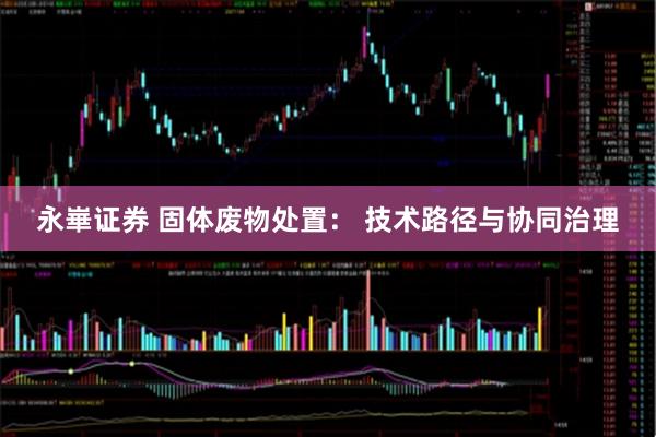 永崋证券 固体废物处置： 技术路径与协同治理