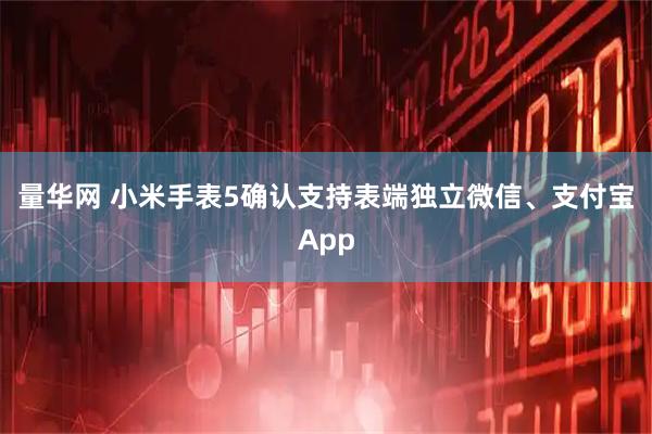 量华网 小米手表5确认支持表端独立微信、支付宝App